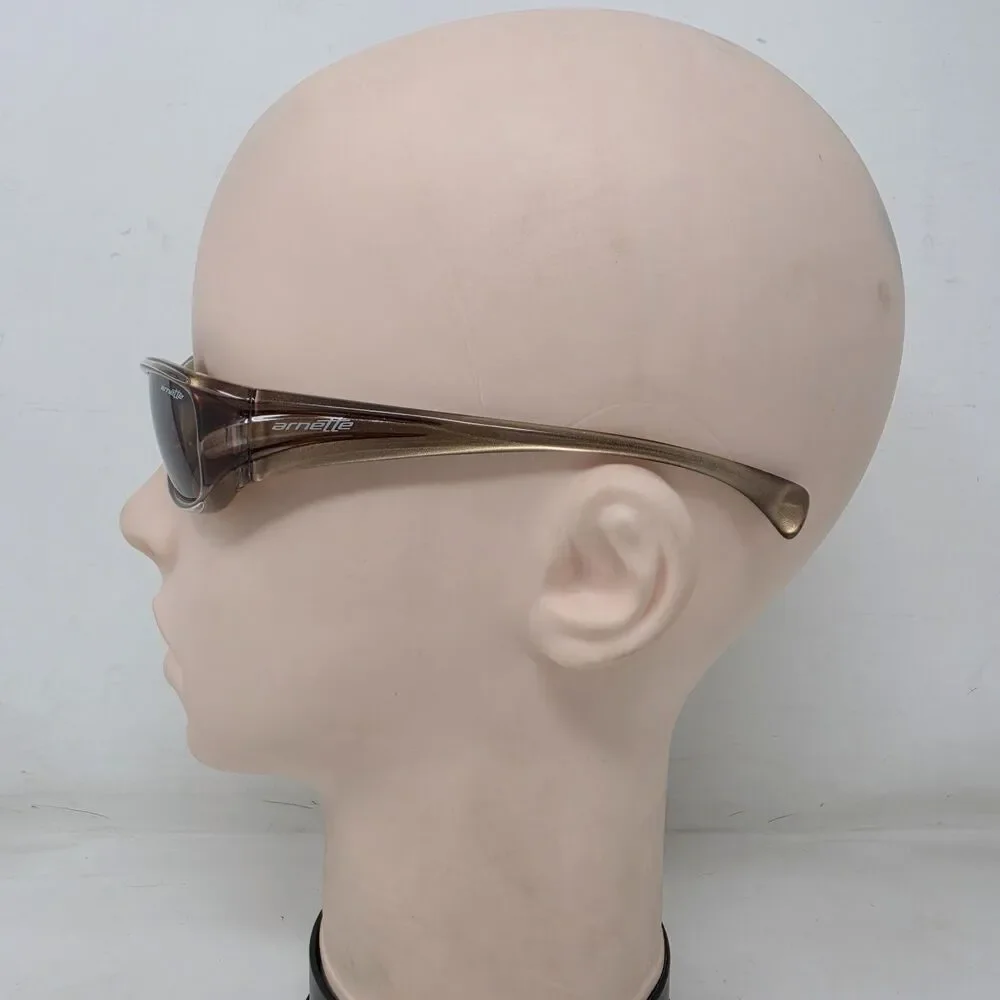 Vintage 1990s Arnette Stance Sunglasses Brown Made In Italy 4020-194/6U